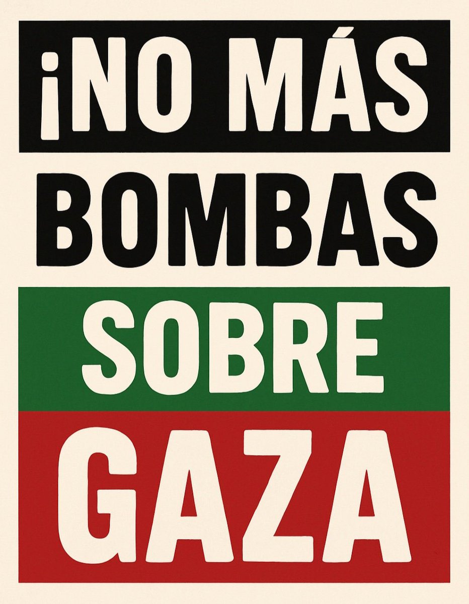 Palestina renacerá de las cenizas. 
🚨NO MÁS BOMBAS SOBRE GAZA🚨