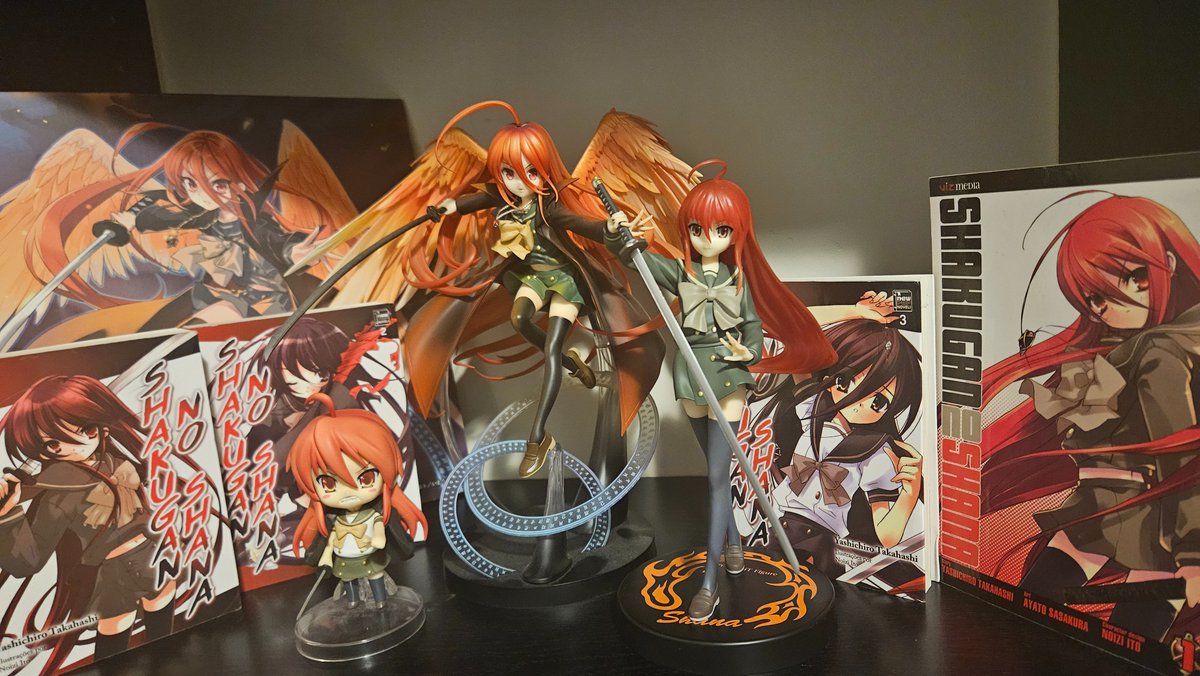 ShanaRemakeNow's tweet image. My Shana shelf so far