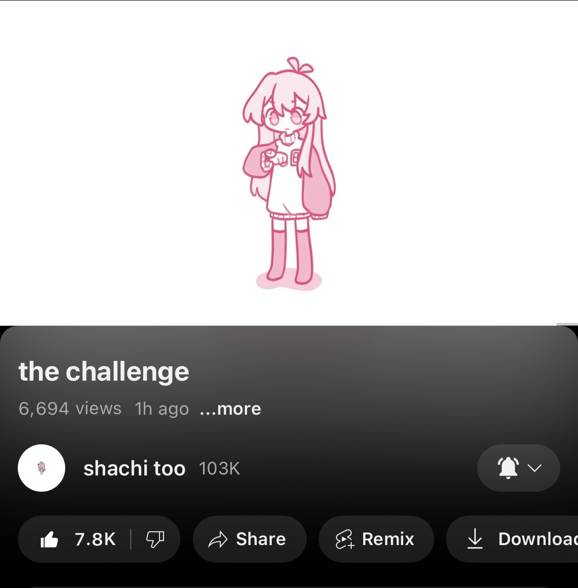 that1guywaffle's tweet image. LETS GOO NEW SHACHI COVER🗣️💖