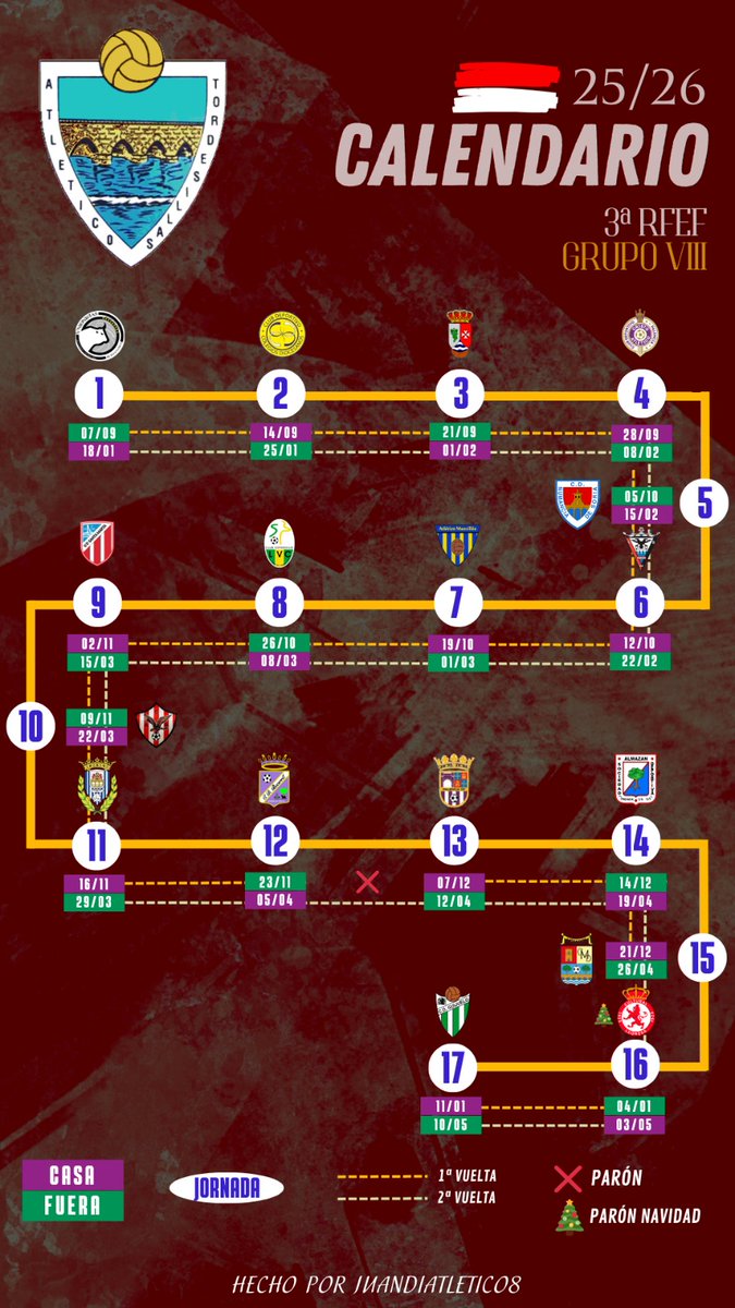 🗓️ Calendario 25/26 🗓️

Vía <a href="/JD_Regidor/">Periodiste</a>

#VamosTorde💪🏽