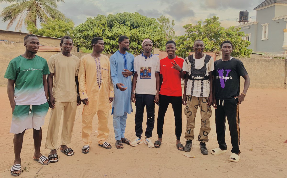 basirou_manneh's tweet image. Childhood brothers ✊🏿✊🏿