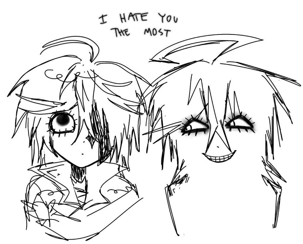 delusionchilde's tweet image. more childe doodle