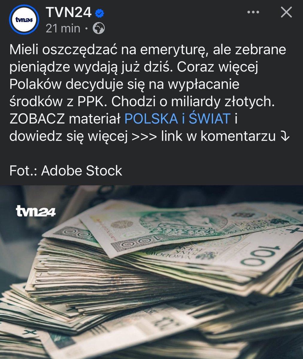 Rozpoczyna się operacja likwidacji PPK przez rząd Tuska? Pracownicze Plany Kapitałowe to najlepszy system wsparcia emerytalnego jaki powstał. Jeśli ludzie wycofują się z niego to widzę dwa powody: warunki życia w Polsce się znacznie pogorszyły i nieufność do rządu, który, może