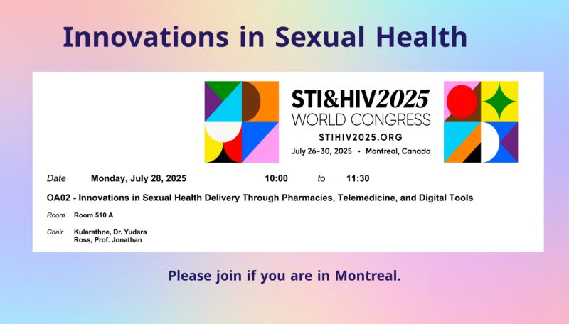 I’m co-chairing a session on sexual health innovation at the world’s top STI/HIV conference in Montreal. 

We'll unveil Otiz an AI that analyzes sensitive sexual health images + guides care. This could change everything. Join us if you're in town

#Sexualhealth #Digitalhealth