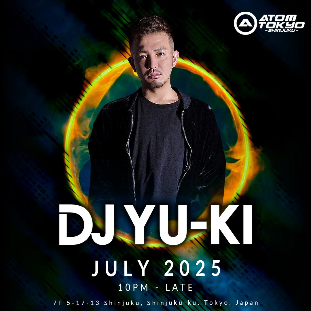 djyuuuuki_t3n4's tweet image. Tonight🔥
@atomshinjuku 
00:40-01:20

#12夜連続DJ最終日