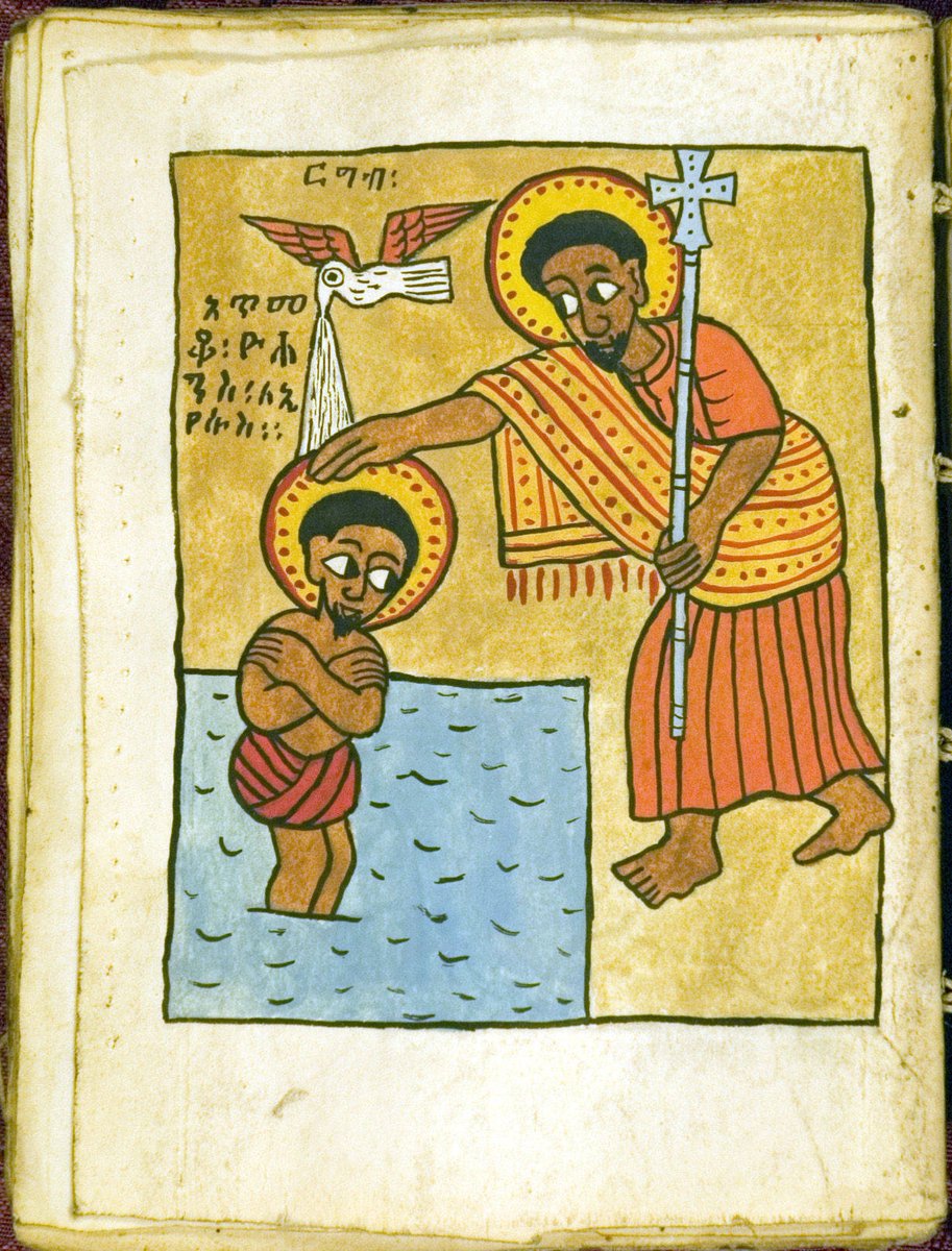 fractalcounty's tweet image. i've always loved Ethiopian Orthodox artwork and the way they draw eyes, i don't know how to explain it but it exudes so much soul