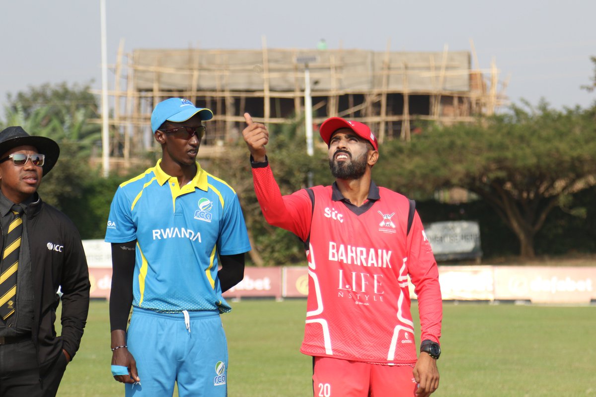 RwandaCricket's tweet image. #Matchday6
Rwanda won the toss and chose to bowl first in the morning clash against Bahrain at Gahanga Main Oval.
#TriNationsSeries2025
@bahraincricket
@Rwanda_Sports
@stevoem
@SrinathVardhine
@CharlesHaba