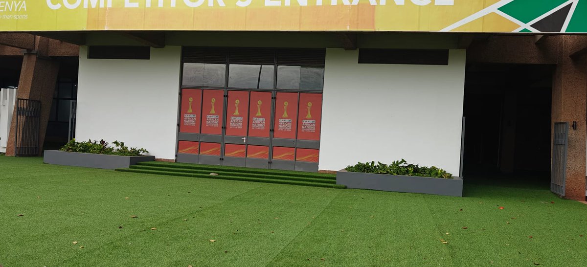 TeyaKevin's tweet image. Branding is happening at the Moi International Sports Centre Kasarani and the Nyayo National Stadium ahead of CHAN.
#CHAN2024