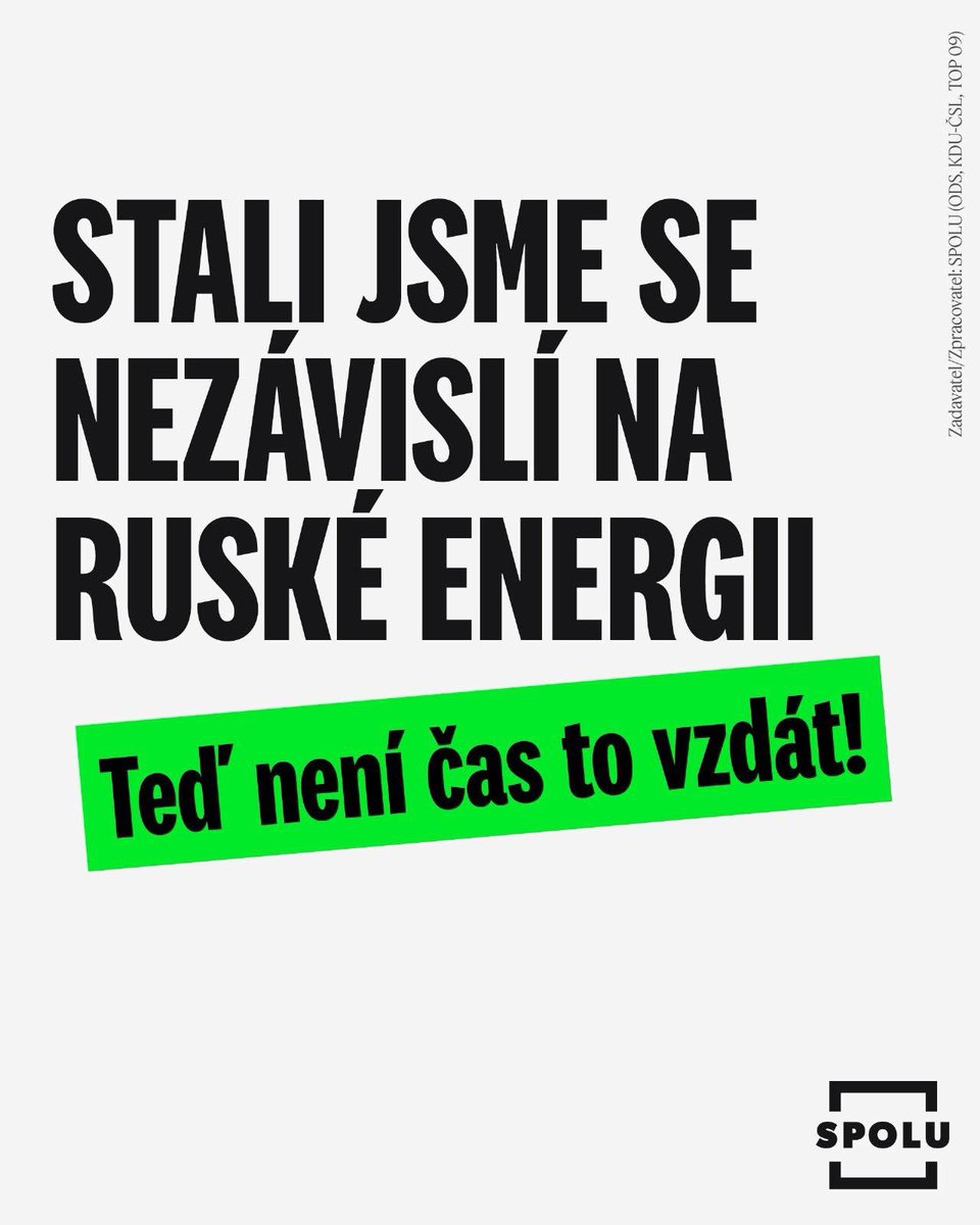 jiri_slavikk's tweet image. Rusko už nemůže využívat energii jako nástroj vydírání naší země.
To je vítězství bezpečnosti.
