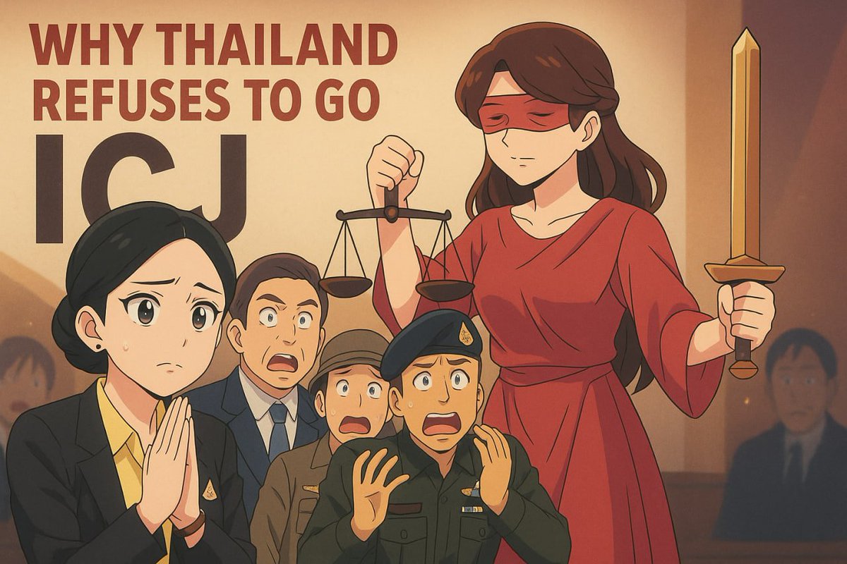 #WhyIsThailandAfraidOfICJ ????