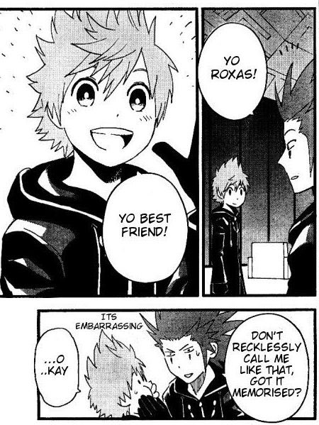 roxas_everyday's tweet image. — Kingdom Hearts 358/2 Days (Manga)
“We are best friends.”
#ROXAS #KINGDOMHEARTS