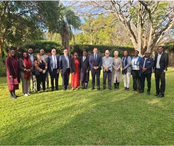 Yesterday, ZimRights, represented by our Growth &amp; Innovation Catalyst <a href="/PhilFungurai/">Phillip Fungurai</a>, joined the Trocaire consortium team to meet Ireland's Minister for International Development &amp; Diaspora @NealeRichmond, Irish Aid DG Michael Gaffey &amp; Ambassador Austin Gormley. We discussed the