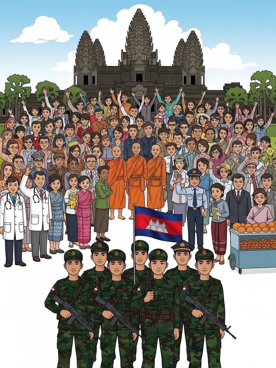 tetoutdam24's tweet photo. Oh my poor country!! 
សូមឲ្យមានសុខសុវត្ថិភាព ទាំងអស់គ្នាណាបាទ 🇰🇭💪❤️🙏🏻 https://t.co/gtWd37bAXV