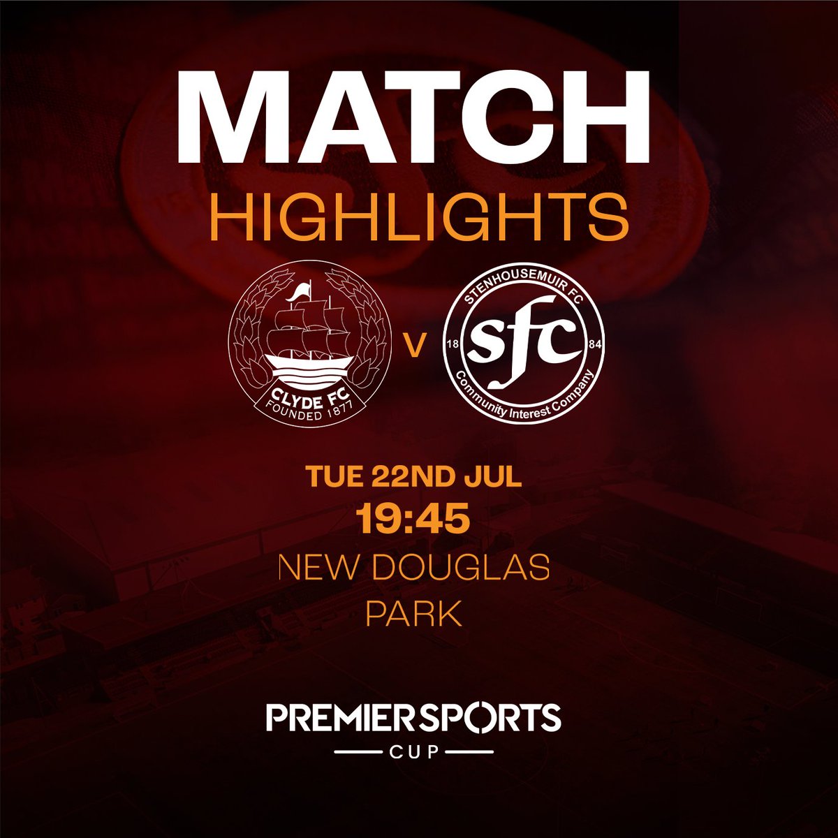 StenhousemuirFC's tweet image. ππππππππππ || πππππ
Highlights from Tuesday night's game with Clyde are now available on WarriorsTV.
We would like to thank Clyde for allowing us to use their footage
loom.ly/0em55zI