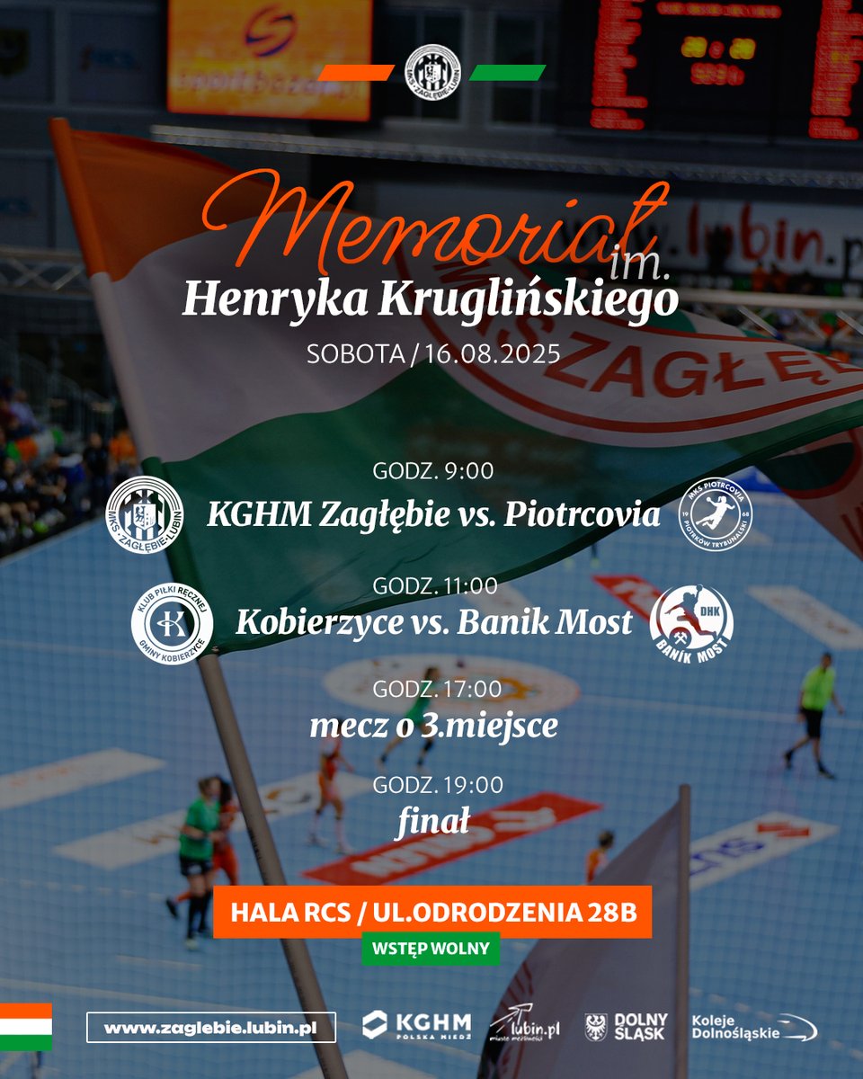 Przed nami XXVIII Międzynarodowy Memoriał Henryka Kruglińskiego 🏆