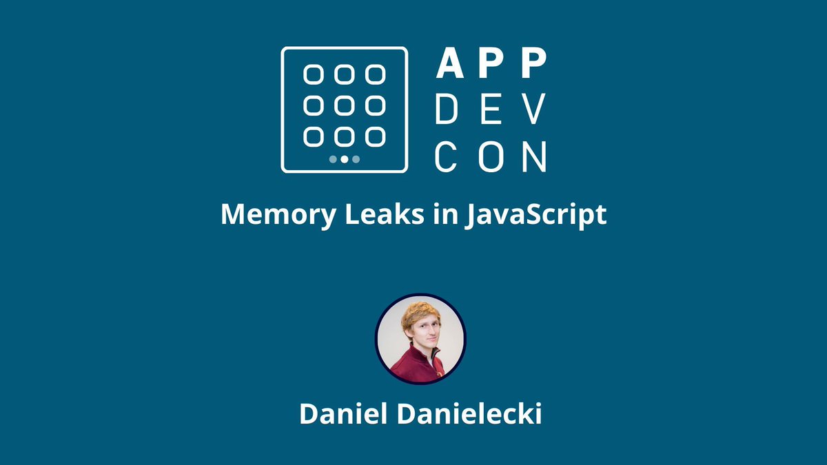 🎤 Daniel Danielecki spoke at Appdevcon! 

His talk 'Memory Leaks in JavaScript' is now live!💪 🚀 

🎥 Watch it here: appdevcon.nl/session/memory…

#adc25 #javascript #performance #appdevcon
