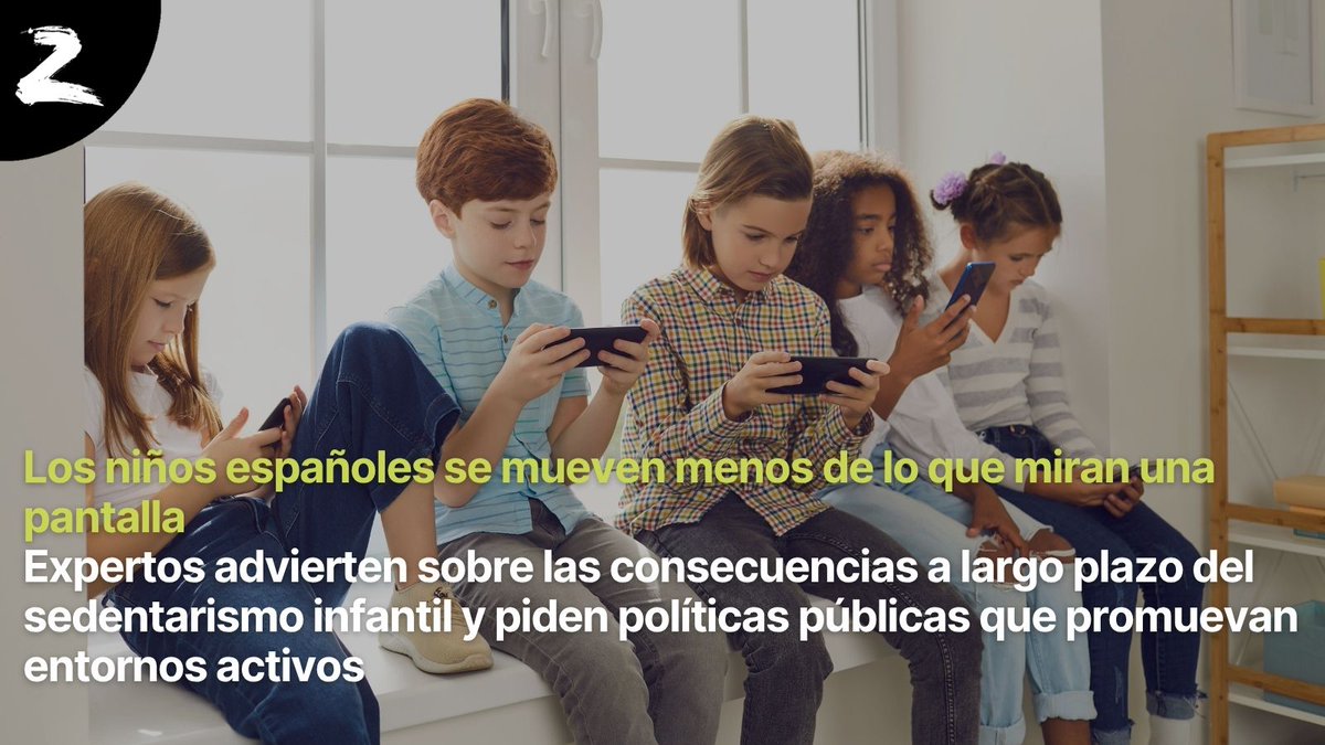 Los niños españoles hacen más scroll que ejercicio: solo 3,6 h/semana de actividad física frente a 5,1 h de pantallas. El sedentarismo infantil ya es una amenaza para la salud pública.

📊 Informe <a href="/KelloggsUS/">Kellogg's</a> 2025

Lee más: soziable.es/impacto-social…