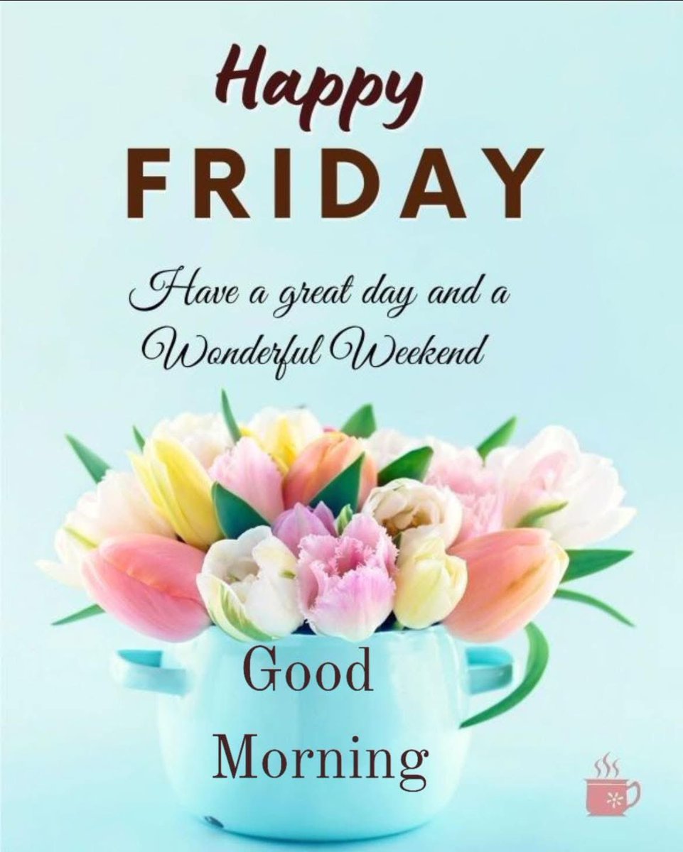 ionarees's tweet image. Good morning everyone
#HappyFriday !
Have a great day and a wonderful weekend.☀️☕️🌸🦋💚🐞😎🐝🩵🌱🌼🩷🍹🌳🙋🏼♀️