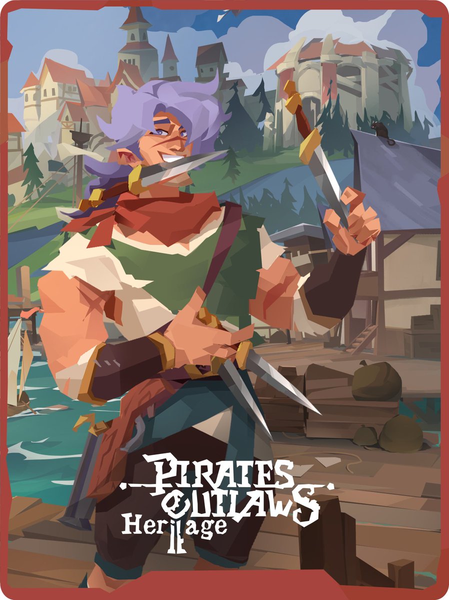 FabledGame's tweet image. 🔥Hector · Thief | Class Preview
Where the soul of artifice flows and fades at the fingertips, all things bow to a fleeting touch.
More details: discord.gg/bUtBRYHqgd