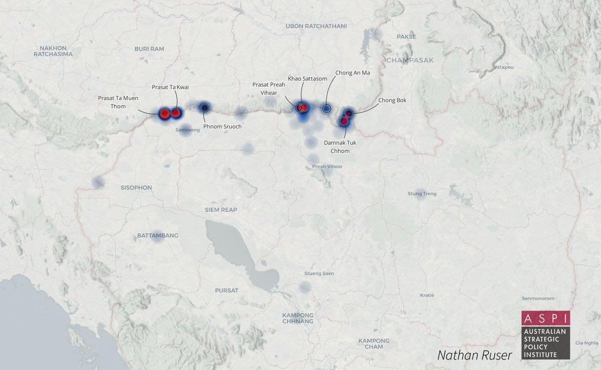 TifFaNy_9member's tweet image. คุณนาธาน รูเซอร์ นักวิเคราะห์ข้อมูลดาวเทียมออสเตรเลีย พบหลักฐาน ความขัดแย้งเริ่มจากฝั่งกัมพูชา สถานการณ์ที่ถูกยกระดับส่วนใหญ่น่าจะเริ่มต้นจากฝั่งกัมพูชา

cr.The Wild Chronicles

#ไทยกัมพูชา #กองทัพบก #ไทยนี้รักสงบแต่ถึงรบไม่ขลาด #CambodiaOpenedFire #กองทัพอากาศ