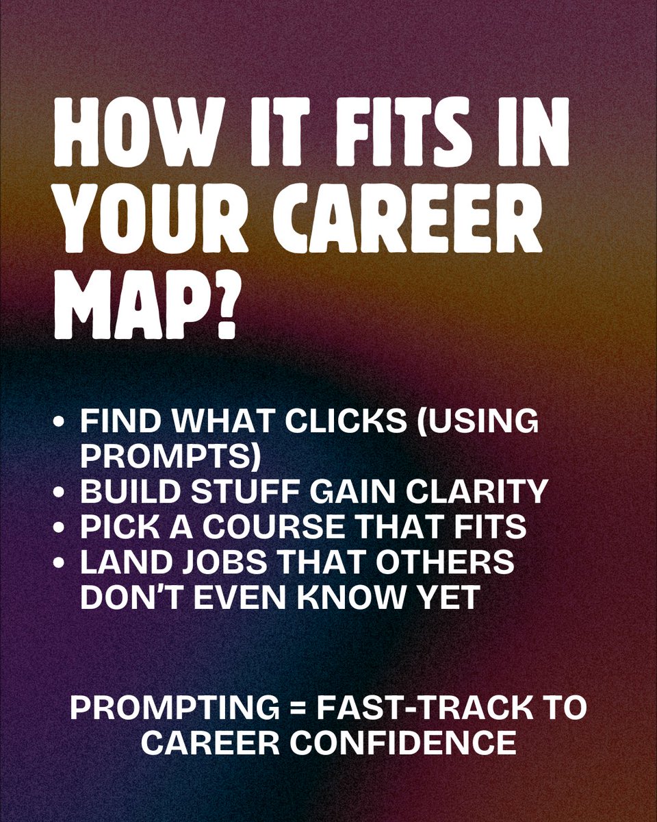 e3l_learning's tweet photo. You don’t need to code.
You don’t need a fancy degree.
You just need to talk to AI better than anyone else.

If you get it, you’re hired.

👉 DM “Prompt” now.

#LearnWithE3L #E3L.CO #E3L
#AIJobs #PromptEngineering #E3LHiring
#PromptBible #PromptEngineer #GenAIWave #WeAreHiring https://t.co/8x79quSISu