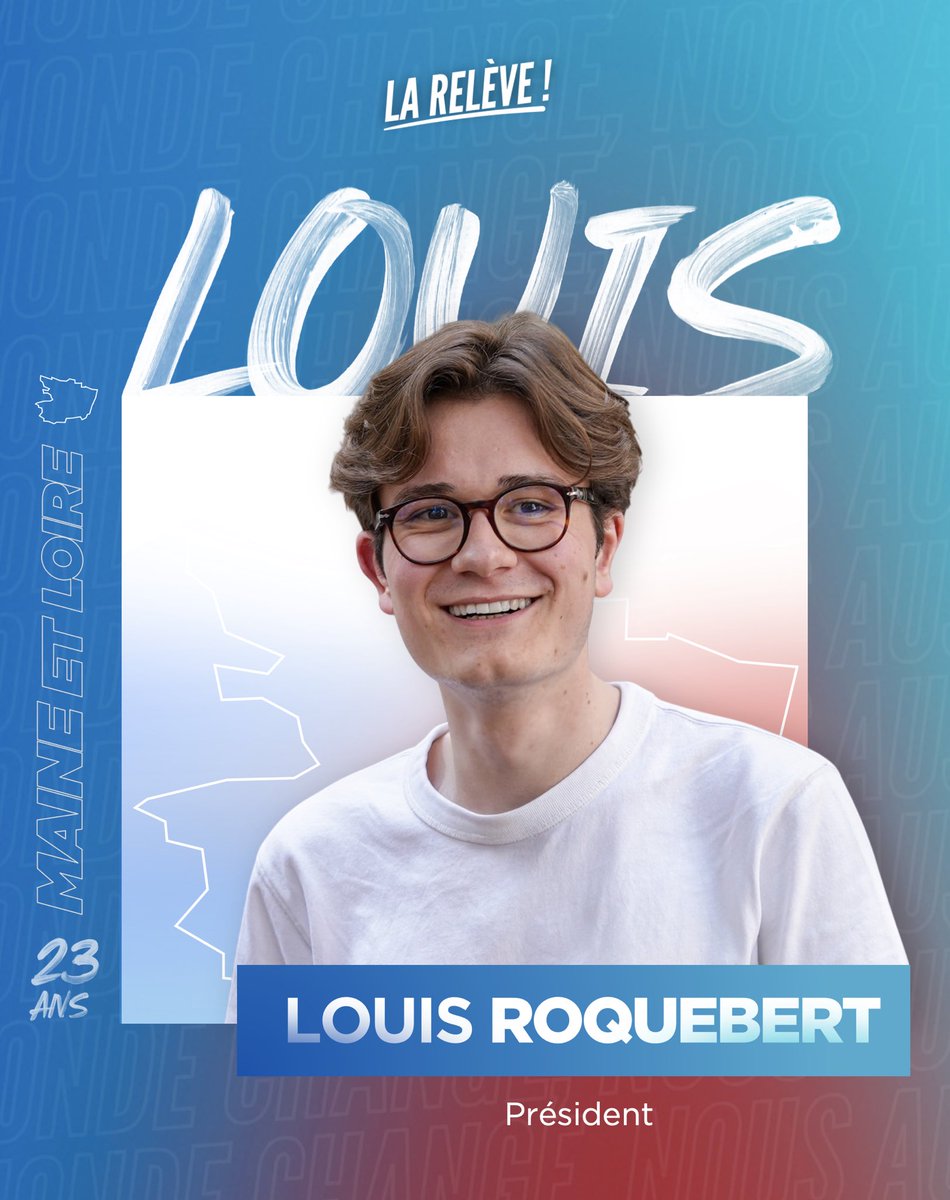 LaReleve2025's tweet image. 🚀 Bienvenue à Louis Roquebert, notre futur Président !
Envie de faire entendre notre voix ? Rejoins La Relève ! 🚀