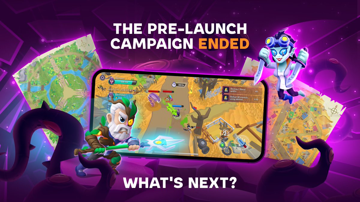 Shatterpointgg's tweet image. The Pre-Launch / Early Access Campaign officially ended last Friday! 🔥

A huge thank you to everyone who took part - from completing tasks to sharing the excitement.

All Early Access Mystery Box winners have been announced on our Discord Announcements.

What’s next?

➡️ We’re…