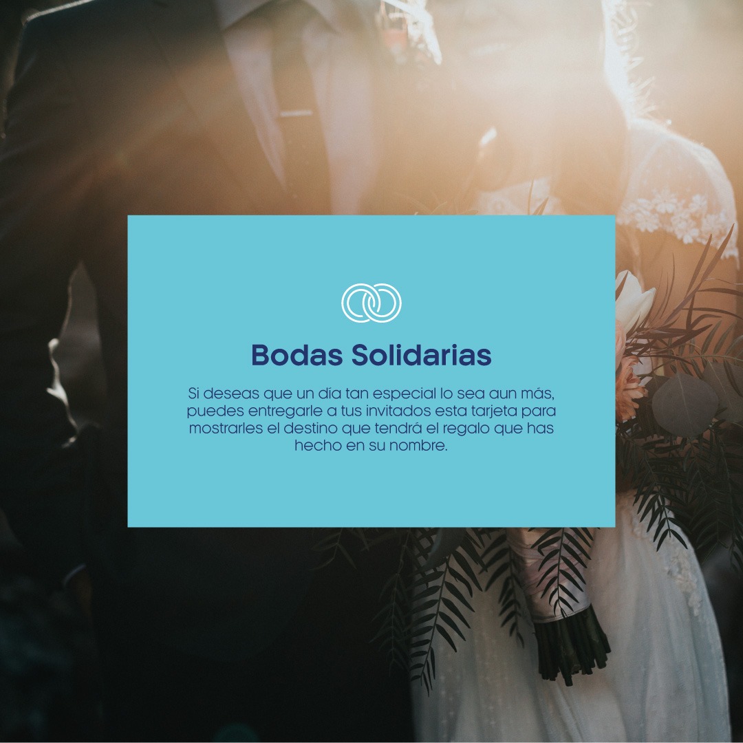 Haz que tu día sea más especial participando en la "Boda Solidaria"
Una iniciativa creada para hacer de tu celebración un motivo para apoyar la investigación de la #ELA a través de FUNDELA
#PorUnMundoSinELA #BodasSolidarias 
 fundela.es/colabora/bodas…