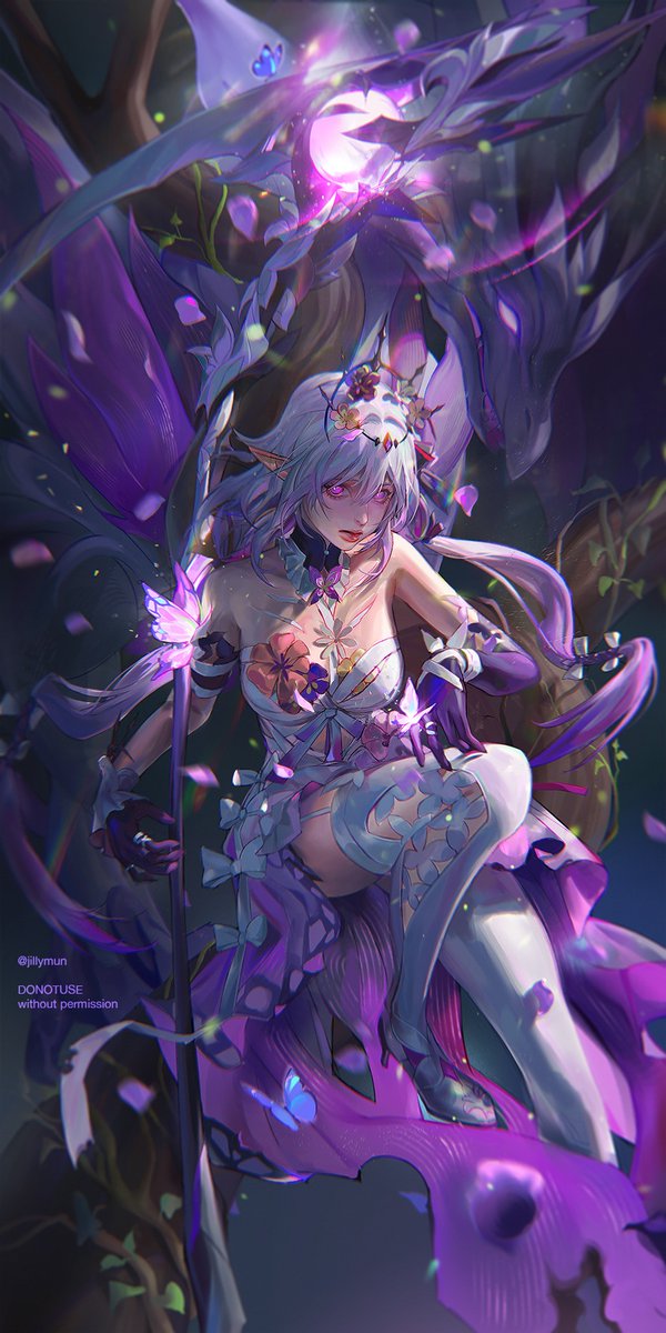 CASTORICE on a treee 🦋🌺💀 #HonkaiStaiRail