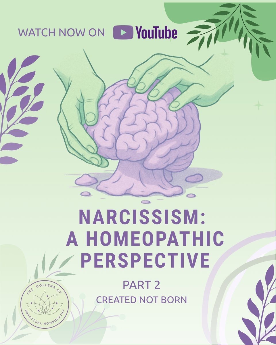 learnhomeopathy's tweet photo. 🎥 Narcissism &amp; NPD: Part 2 – Replay Now Available!
Didn’t catch it live? Watch the powerful webinar exploring how parenting and early trauma can shape narcissistic traits—from a homeopathic lens.

🧠 Insightful. Real. Transformational.

▶️ Watch Now on YouTube https://t.co/eZ5YSdLPE5