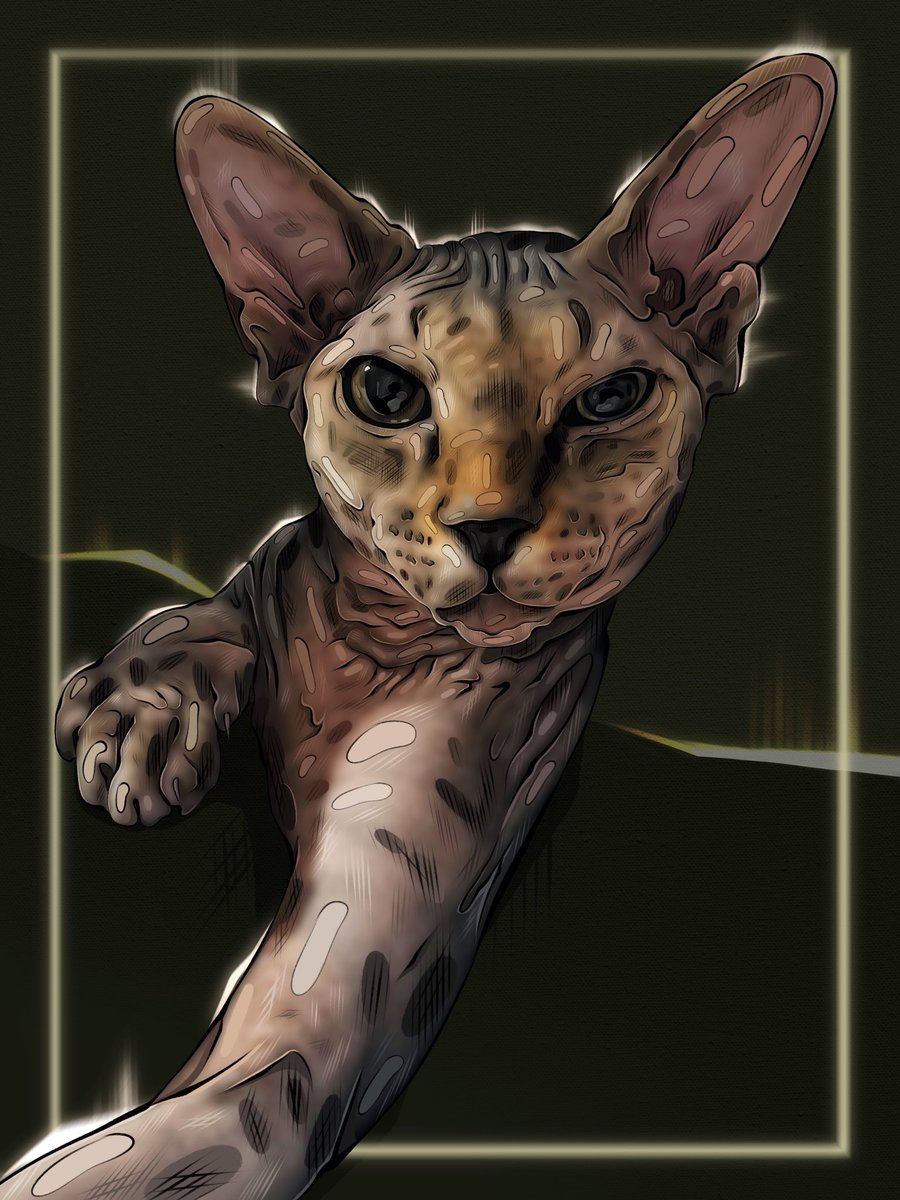 an_artistart's tweet image. GM fam🖤
Now I spend most of my time creating portraits. It brings me a special pleasure.
🚨If you want to get a unique portrait in my style - I am waiting for you in DM. The price is very very attractive.
* I also draw your furry friends on request🐶