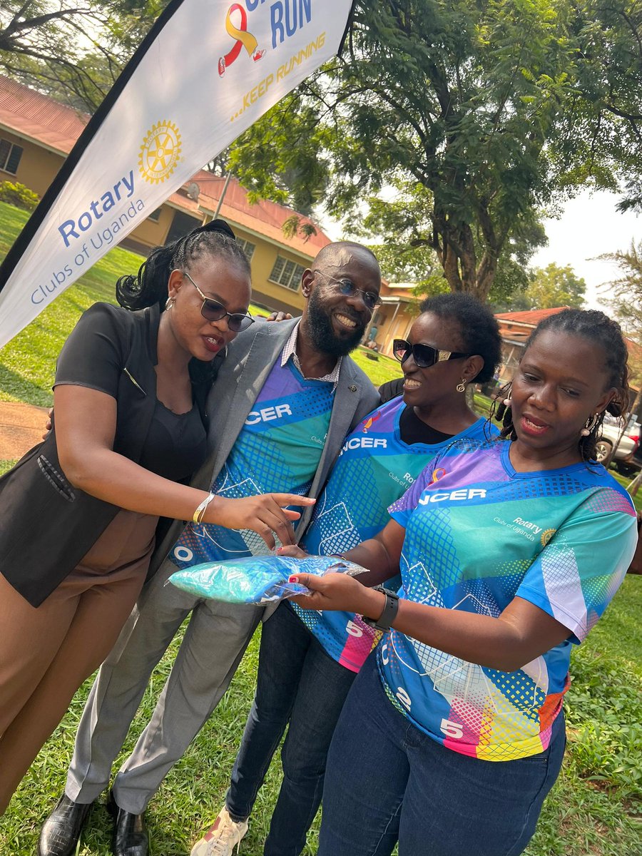 As we come to the end of the month. Let's register and get ourselves Rotary cancer Run kits via 
Many Cancers - One Race*
register.rotaryugandacancer.org
donate.rotaryugandacancer.org