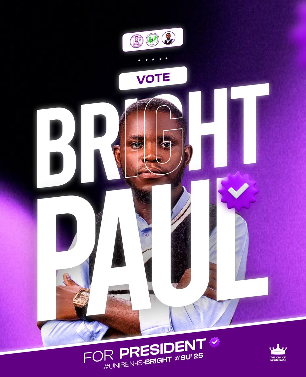 ObaOfDesigns's tweet image. Campaign Flyers done and dusted 💜 I cook and deliver 🔥

Shout out to the President-Elect ❤️

#theobaofdesign