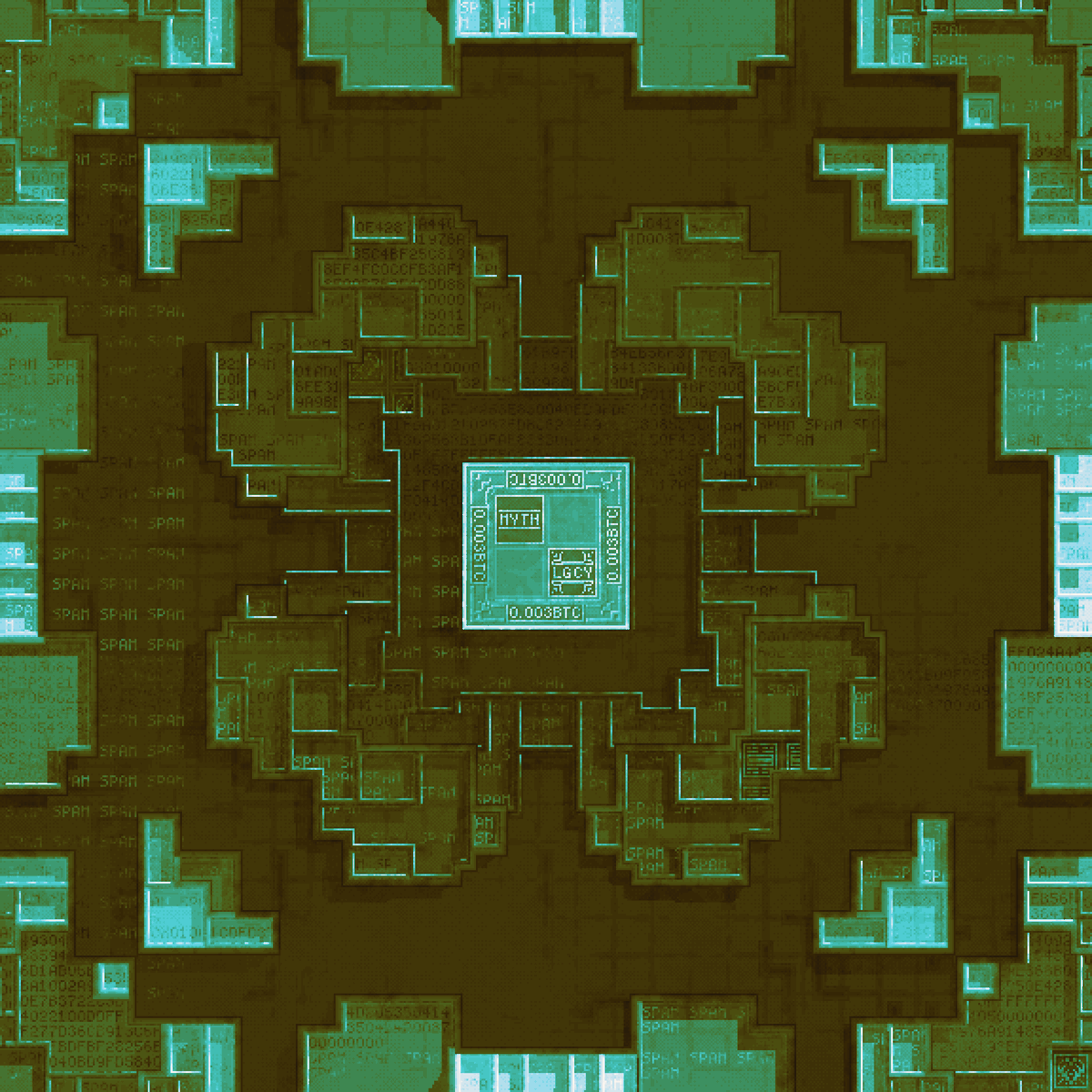 prrfbeauty's tweet image. gm Ordinals ☕️
"SPAM SPAM SPAM SPAM"
A message stored on Bitcoin in 2012 becomes art. Gotta love that blockchain spam. 😌