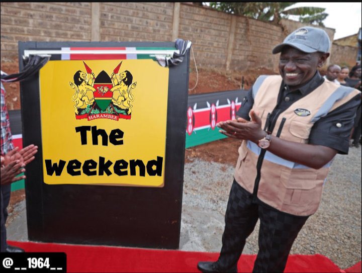 The President has officially launched the weekend