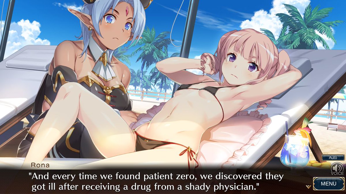 KalarEnjoyer's tweet image. Evenicle 2 is one of the deepest Alicesoft titles, a shadow cabal is causing pandemic lockdowns by spreading diseases.