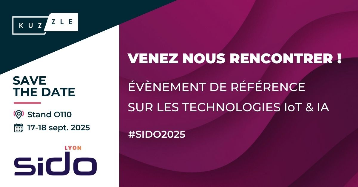 📅<a href="/SIDOevent/">SIDO Lyon - IoT, AI, ROBOTICS & XR EVENT</a> 2025 : On y sera comme chaque année, et vous ? 😉

📍 Lyon – Cité Internationale
📆 17 &amp; 18/09

🎟️ Bloquez la date et passez nous voir sur notre stand 0110 pour découvrir comment Kuzzle transforme vos données en valeur !

👉 RDV 👉 hubs.la/Q03ySj7l0

#SIDO2025