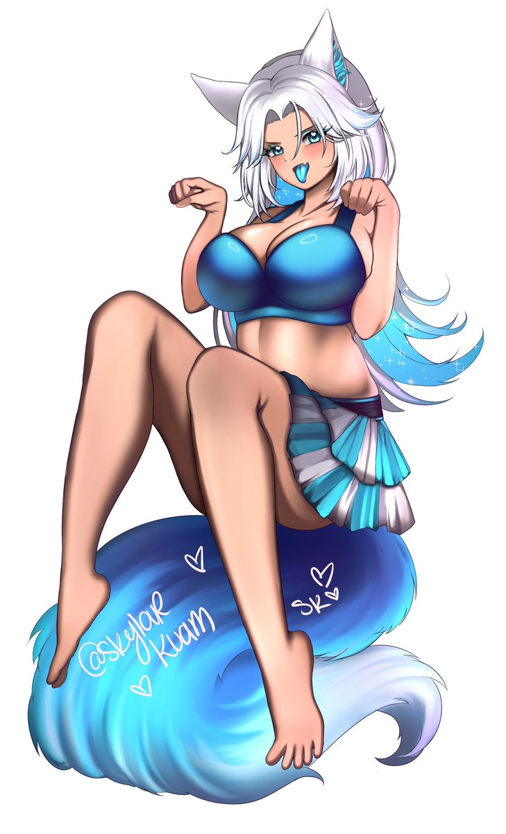 Skylar Kuam 🦊💙 tweet media
