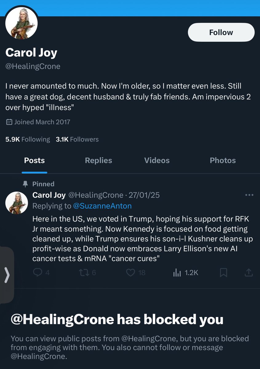 RockEnnRolla's tweet image. A Pally supporter, supposedly a white western woman @HealingCrone argues “Gaza famine” and tries an emotional blackmail trick about “babies and kids in Gaza” being “starved” runs away when faced with the grim reality of “who started the Gaza war” and what “they” did to “infants,…