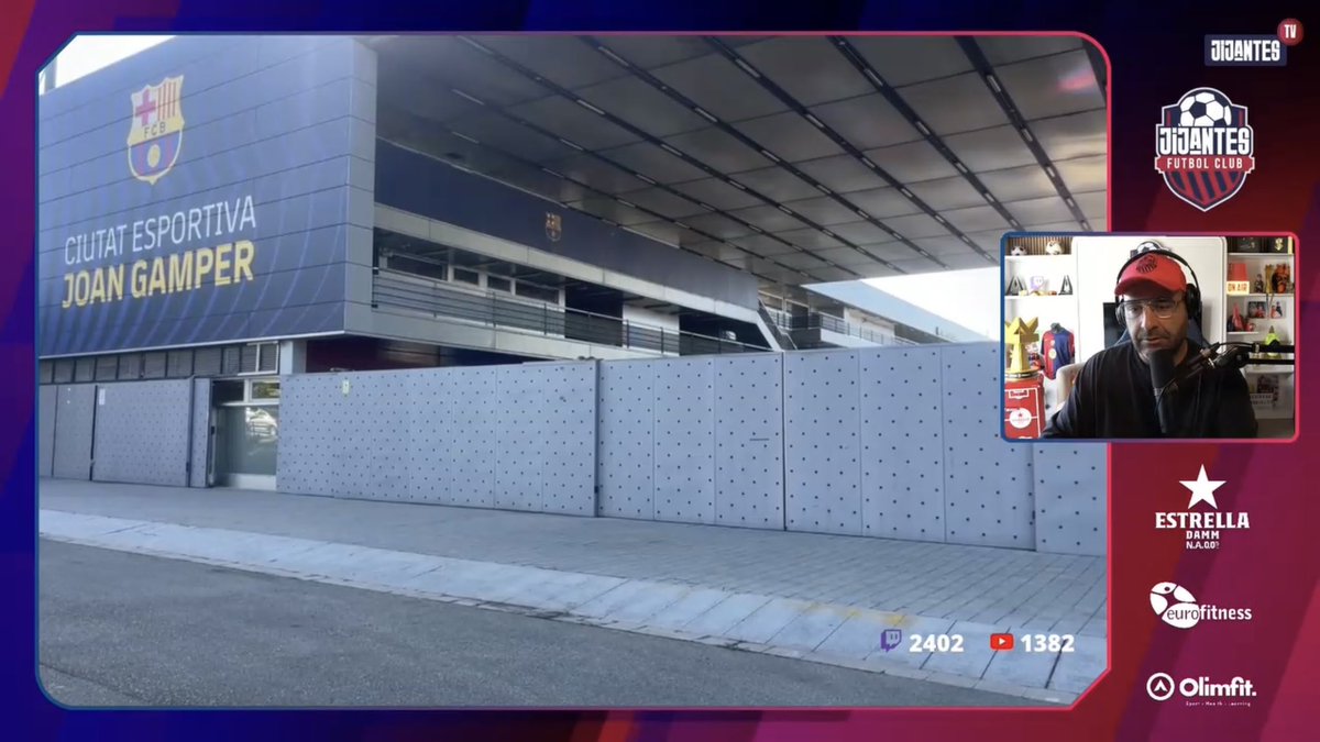 JijantesFC's tweet image. 🚨 EN DIRECTOOOOOO ‼️
Desde la Ciutat Esportiva Joan Gamper con @juliclaramunt
🛫🇯🇵 A punto de conocer la convocatoria para la gira, el equipo viaja esta mañana a Japón
👉🏻 twitch.tv/gerardromero 👈🏻