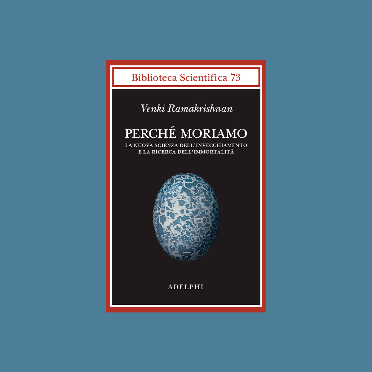 adelphiedizioni's tweet image. «Un’inchiesta illuminante sulla scienza dell’estensione della vita, e sulle implicazioni sociali ed etiche della ricerca dell’immortalità».
"Perché moriamo. La nuova scienza dell’invecchiamento e la ricerca dell’immortalità" del premio Nobel Venki Ramakrishnan.