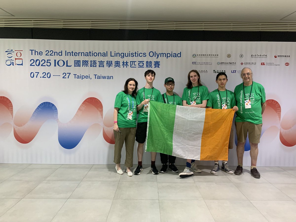Irish team at the opening ceremony of #iol2025 earlier this week @adaptcentre