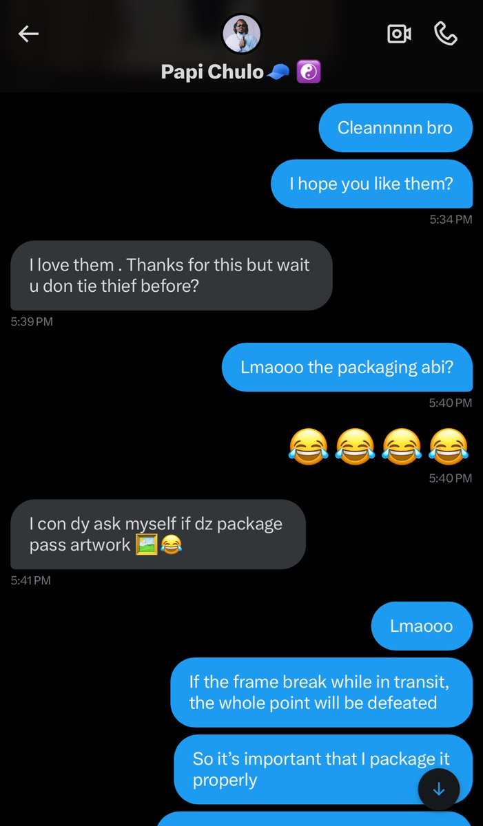 Everytime I talk about my packaging skill, You people go think say na just marketing.

No be mouth bro! See what 2 of my clients said😌

<a href="/MrHushmoney/">Hushmoney💯🦅</a> and <a href="/a_taoriox/">Papi Chulo🧢 ☯️</a>