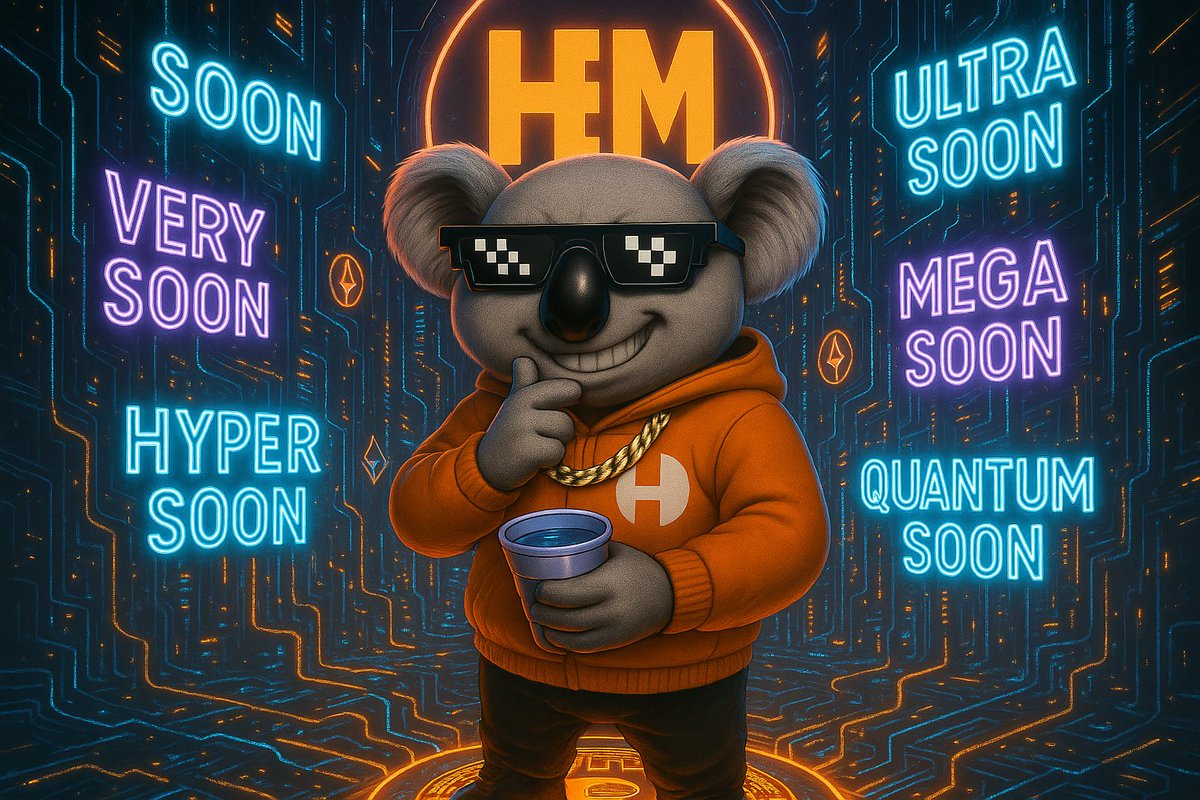 mrdollar_eth's tweet image. 🚀 Hemi TGE?
Soon.
Very Soon.
Ultra Soon.
Mega Soon.
Hyper Soon.
Quantum Soon.
🧠 The programmable Bitcoin era is coming... and the koala knows.
@hemi_xyz  #ProgrammableBitcoin #TGE #Web3 #Soon
