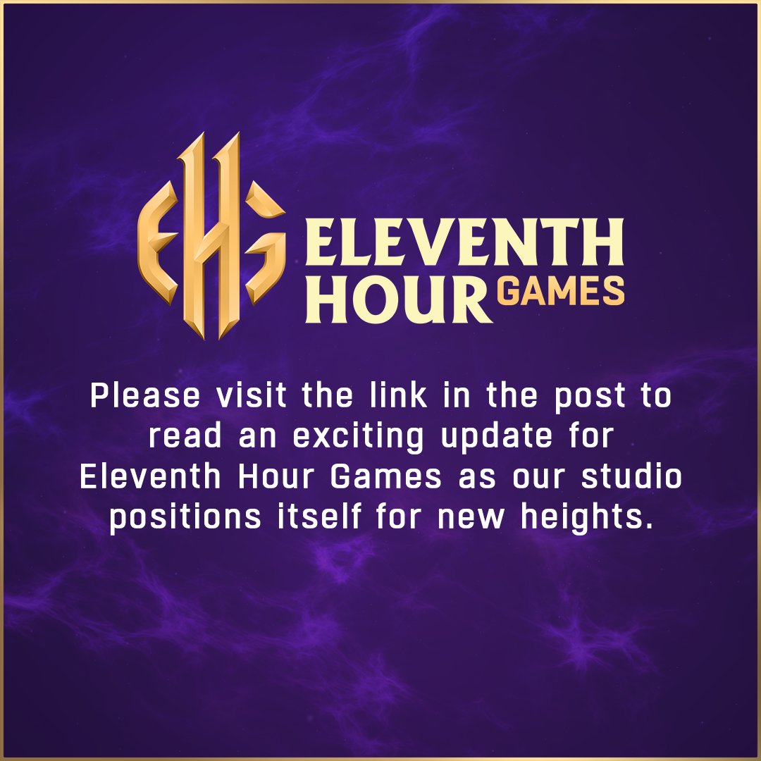LastEpoch's tweet image. Travelers,
Please visit this link to read an exciting update for Eleventh Hour Games as our studio positions itself for new heights.
📖 Read: bit.ly/41664fG