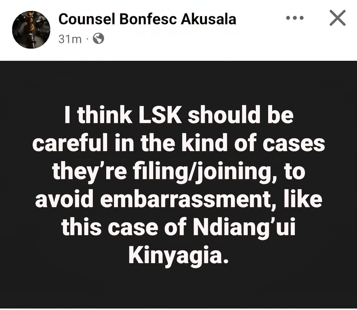 Belive_Kinuthia's tweet image. STAGING YOUR ABDUCTION FOR CLOUT THEN BLAMING IT ON THE GOVERNMENT WILL NOT GO UNPUNISHED.
Mr Ndiangui regrets why he did that.
The Law Society of Kenya has also quietly exited the Ndiangui case, after realising he wasn't abducted but was in hiding.