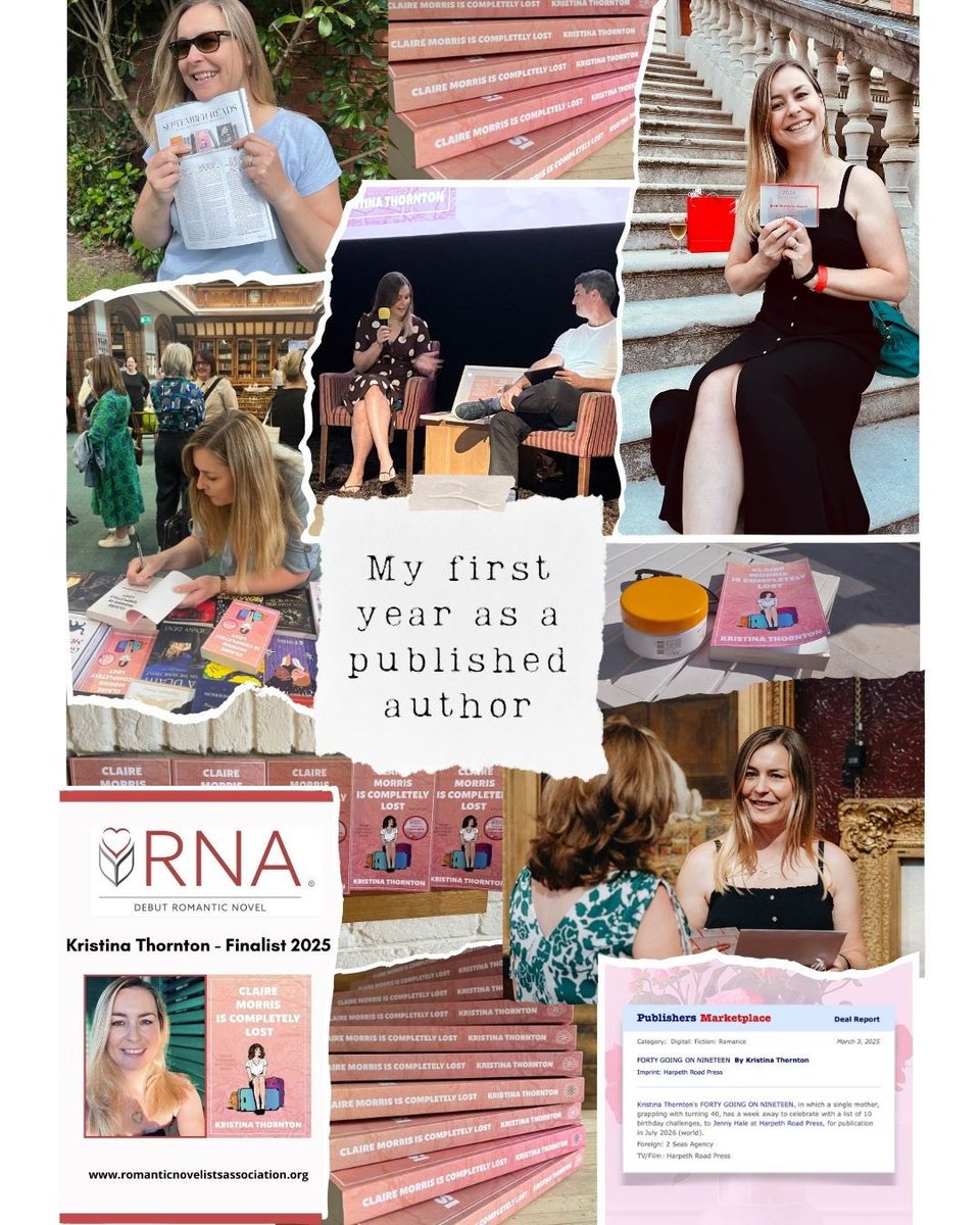 Kristina Thornton (@kristinat83) on Twitter photo One year of ‘Claire Morris is Completely Lost’ being out in the world! Published by <a href="/northodoxpress/">Northodox Press 📖</a> on 25th July 2024. Have you read Claire’s story? A romantic story wrapped in family drama, self-discovery, and an age-defying friendship ❤️📚 #published #romancebooks #debutauthor One year of ‘Claire Morris is Completely Lost’ being out in the world! Published by <a href="/northodoxpress/">Northodox Press 📖</a> on 25th July 2024. Have you read Claire’s story? A romantic story wrapped in family drama, self-discovery, and an age-defying friendship ❤️📚 #published #romancebooks #debutauthor