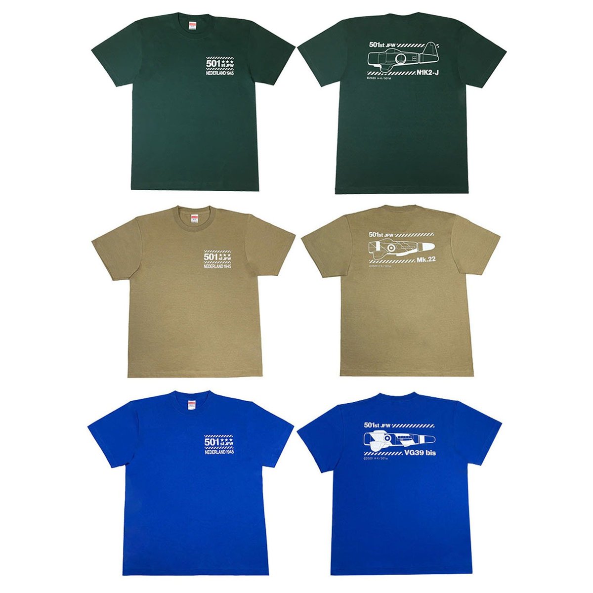 AnimeFavorite__'s tweet image. #ストライクウィッチーズ のTシャツ発売中!
ストライカーユニットTシャツ
✨「紫電改 N1K2-J」
✨「ウルトラマリン スピットファイア Mk.22」
✨「VG39 bis」
の3種、各Mサイズをセットにしたお得な3枚セットも取り扱っております!👕✈️🔥
animefavorite.com/shopdetail/000…
#あにふぇば