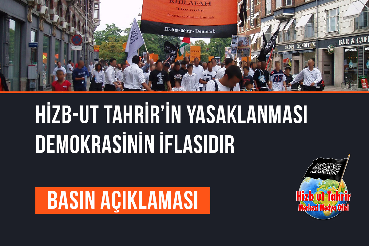 htmmbtr's tweet image. Basın Açıklaması
Hizb-ut Tahrir’in Yasaklanması Demokrasinin İflasıdır
#HizbutTahrir
#Danimarka Medya Bürosu
hizb-uttahrir.info/tr/index.php/b…