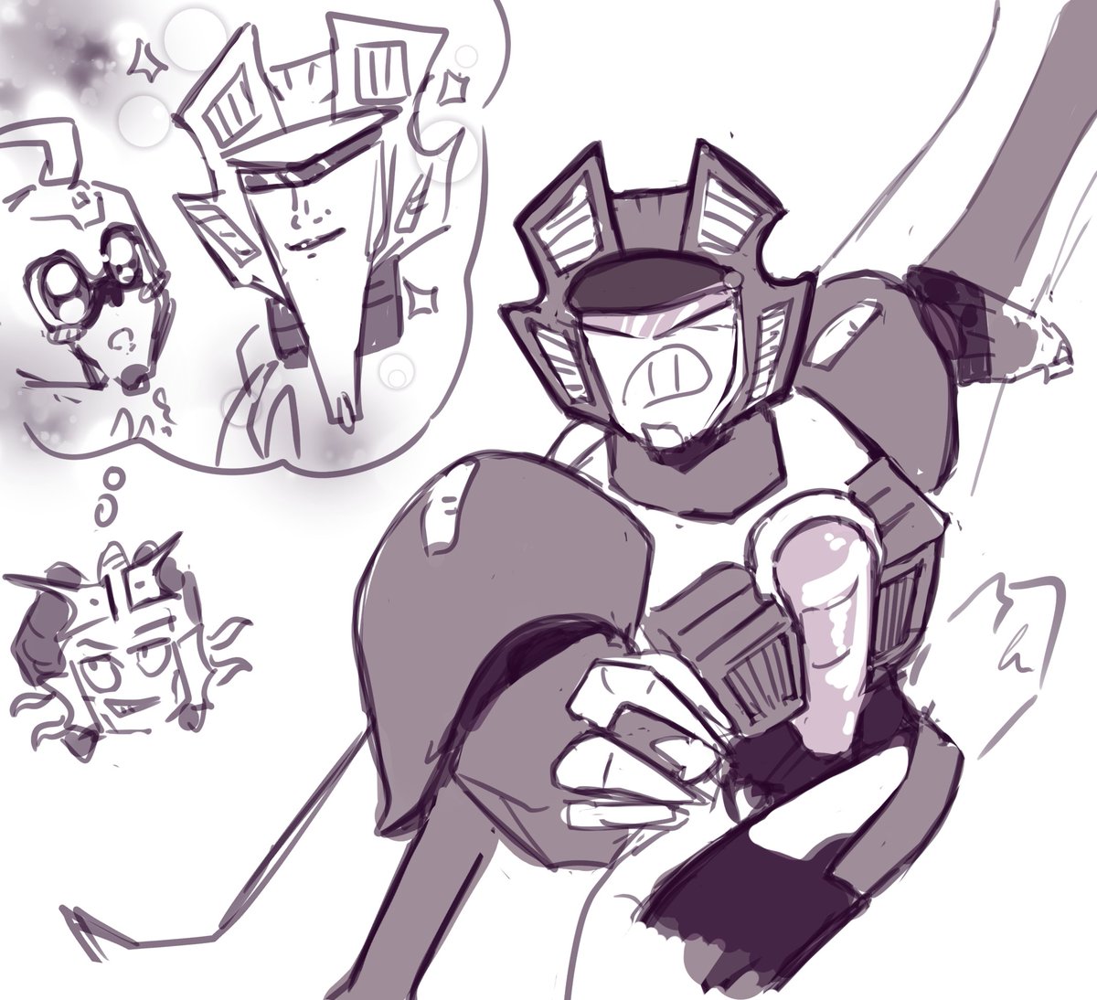 Dorkydoodoo's tweet image. too far down or @FemmeRodimus &apos;s oc